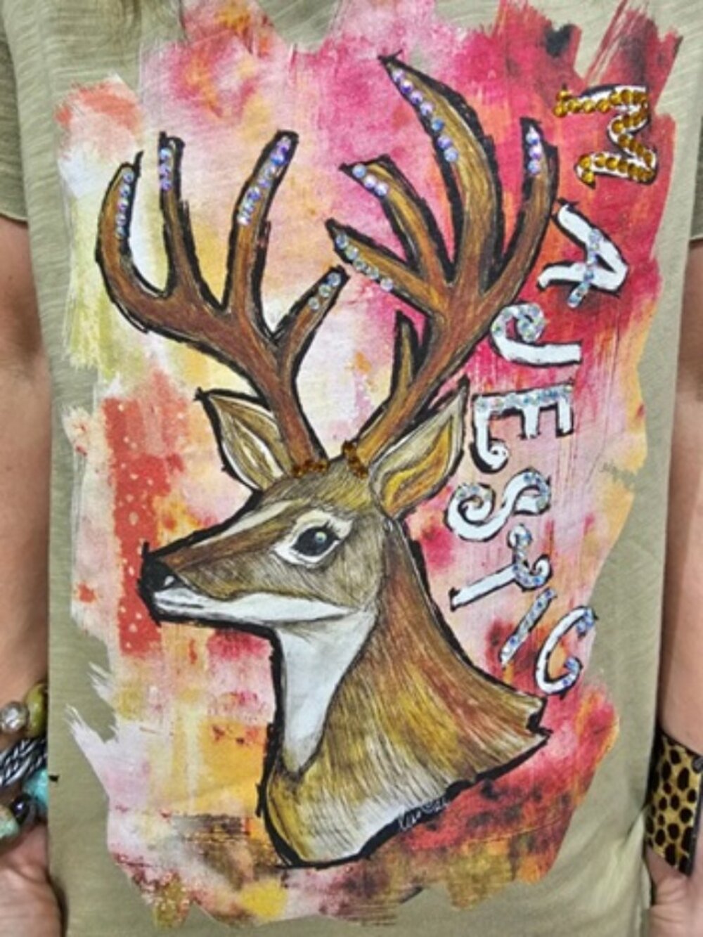 BRAND NEW-A RARE BIRD MAJESTIC DEER TEE-COMING NEXT WEEK